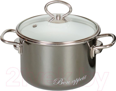 Кастрюля СтальЭмаль Bon Appetit 8SD205S