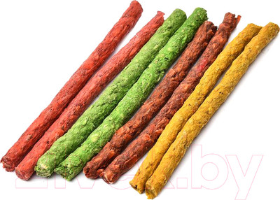 Лакомство для собак For Dogs Палочки цветные / TUZ413