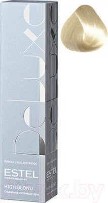 Крем-краска для волос Estel De Luxe High Blond 101 (пепельный блондин ультра)