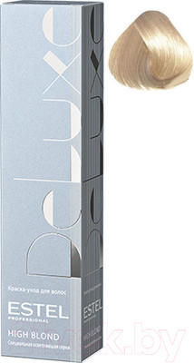 Крем-краска для волос Estel De Luxe High Blond 118 (пепельно-жемчужный блондин ультра)
