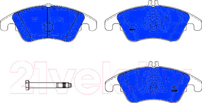Тормозные колодки ATE 13046027342