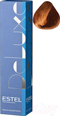 Крем-краска для волос Estel De Luxe 6/43 (темно-русый медно-золотистый)