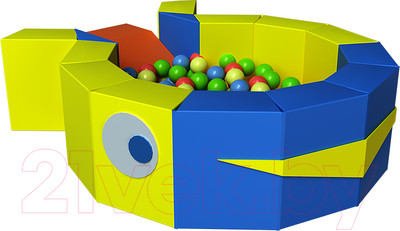 Сухой бассейн Romana Кит ДМФ-МК-16.18.00 (300 шариков)