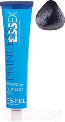 Крем-краска для волос Estel Princess Essex Correct 0/11 (синий)