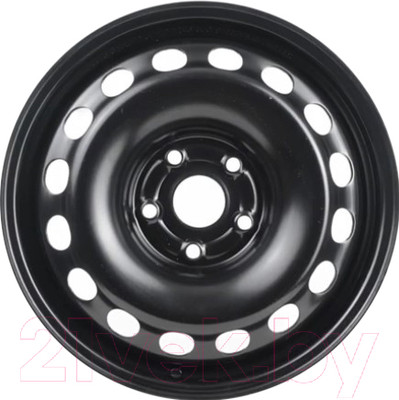 Штампованный диск Trebl X40935 16x6" 5x112мм DIA 57.1мм ET 43мм Black