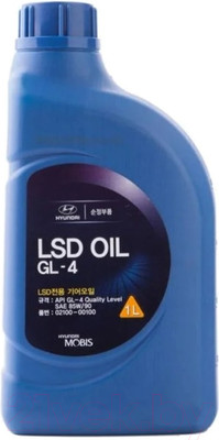 Трансмиссионное масло Hyundai/KIA LSD Oil GL-4 85W90 / 0210000100 (1л)