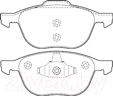 Тормозные колодки Valeo 301649