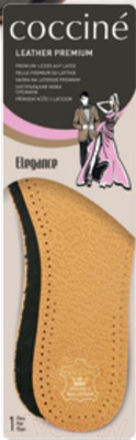 Стельки для обуви Coccine Premium кожаные (р.43-44)