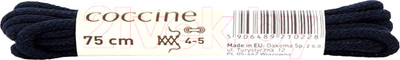 Шнурки для обуви Coccine Band / SZNN/75/CZA/2B (75см, 2B хлопок черный)