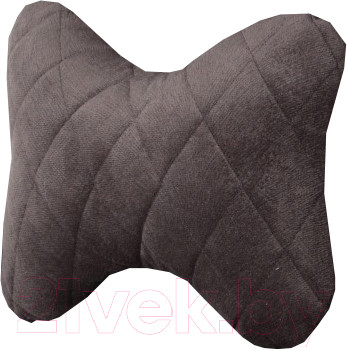 Подушка для автомобиля Airline Алькантара ASP-B-02 (серый)