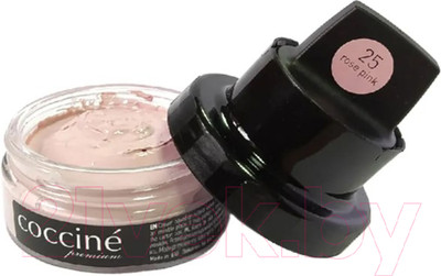 Крем для обуви Coccine Cream Elegance с губкой (50мл, розовый)