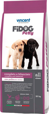 Сухой корм для собак Vincent Fidog Petty (20кг)