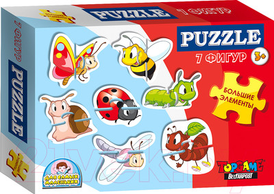 Набор пазлов Topgame Букашки / 01267