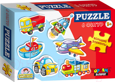 Набор пазлов Topgame Транспорт №1 / 01271