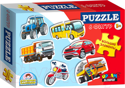 Набор пазлов Topgame Транспорт №2 / 01272