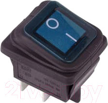 Выключатель клавишный Rexant ON-OFF 36-2361 (синий)