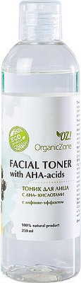 Тоник для лица Organic Zone С АНА-кислотами с лифтинг-эффектом (250мл)