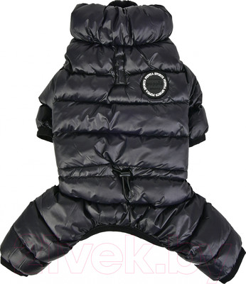 Комбинезон для животных Puppia Jumpesuit B / PAPD-JM1673-BK-XXL (черный)