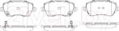 Тормозные колодки Patron PBP4069
