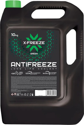 Антифриз X-Freeze Green 11 / 430206071 (10кг, зеленый)
