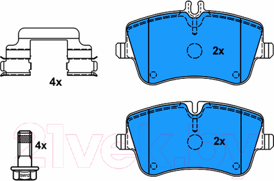 Тормозные колодки ATE 13046027262