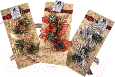 Набор елочных игрушек Merry Bear E21-15B6033 (3шт)