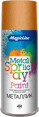 Краска Magicline Металлик RAL 310M / 2110 (265г, золотистый)