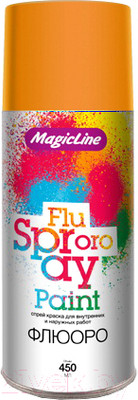 Краска Magicline Флюорисцентная / 1060 (265г, оранжево-желтый)