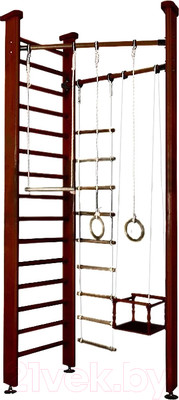 Детский спортивный комплекс Карусель 3Д.01.01 (венге)