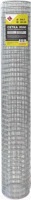 Сетка сварная Lihtar D 0.7 25мм 1x5м