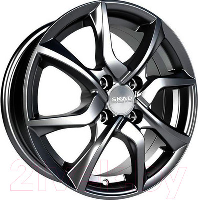 Литой диск SKAD Тулон 15x6" 4x98мм DIA 58.6мм ЕТ 35мм Черный бархат