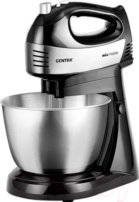 Миксер стационарный Centek CT-1124 (черный/сталь)