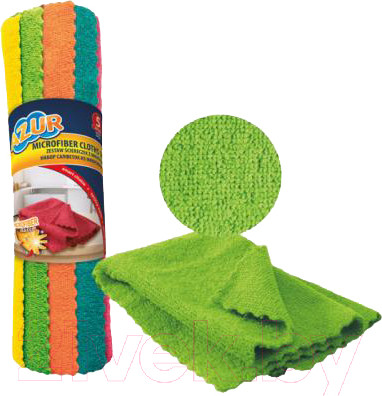 Набор салфеток хозяйственных York Azur Микрофибра (5шт)