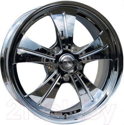 Литой диск Racing Wheels Premium НF-611 22x10" 5x130мм DIA 71.6мм ET 45мм Chrome