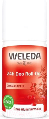 Дезодорант шариковый Weleda Гранатовый 24 часа Roll-On (50мл)