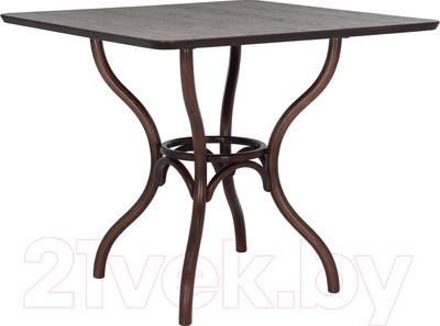 Обеденный стол Импэкс Leset Тор квадратный (темный орех)