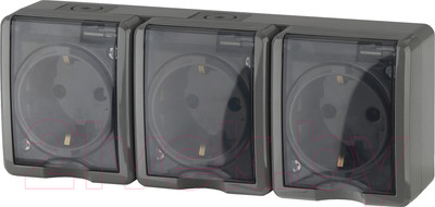 Розетка ЭРА Эксперт 11-2405-03 (серый)