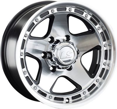 Литой диск LS wheels LS 870 15х8 6х139.7мм DIA 106.1мм ЕТ -10мм BKF