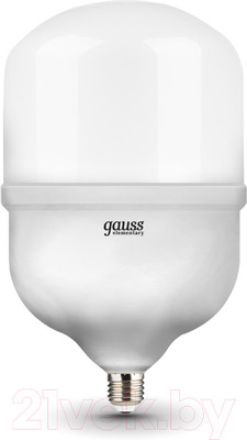 Лампа Gauss Elementary E27 60W 4000К / 63226