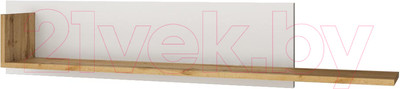 Полка Anrex Taurus (белый/дуб вотан)