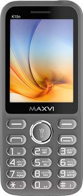 Мобильный телефон Maxvi K15n (серый)