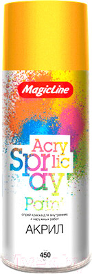 Краска Magicline RAL 1003 / 220 (265г, желтый)