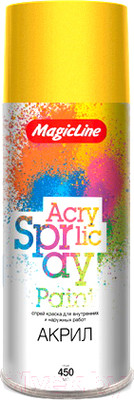 Краска Magicline RAL 1018 / 230 (265г, светло-желтый)