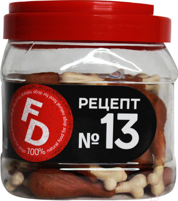 Лакомство для собак For Dogs Куриные ножки с кальцием / TUZ505 (500г)