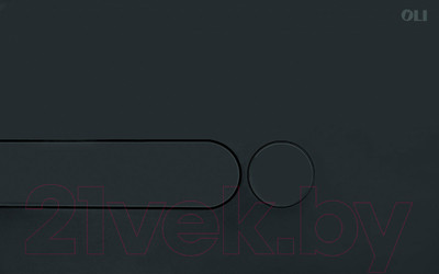 Кнопка для инсталляции Oliveira & Irmao Iplate 670005 (черный)