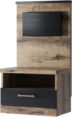 Тумба Anrex Jagger 1S (дуб монастырский/черный)