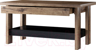 Журнальный столик Anrex Jagger (дуб монастырский/черный)