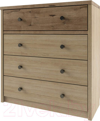 Комод Anrex Diesel 4S/D1 (дуб мадура/веллингтон)