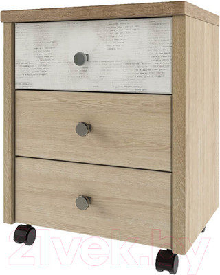 Тумба Anrex Diesel 3S/D2 (дуб мадура/энигма)