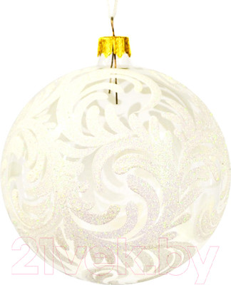 Шар новогодний Грай Снежная королева на прозрачном Ш100-36